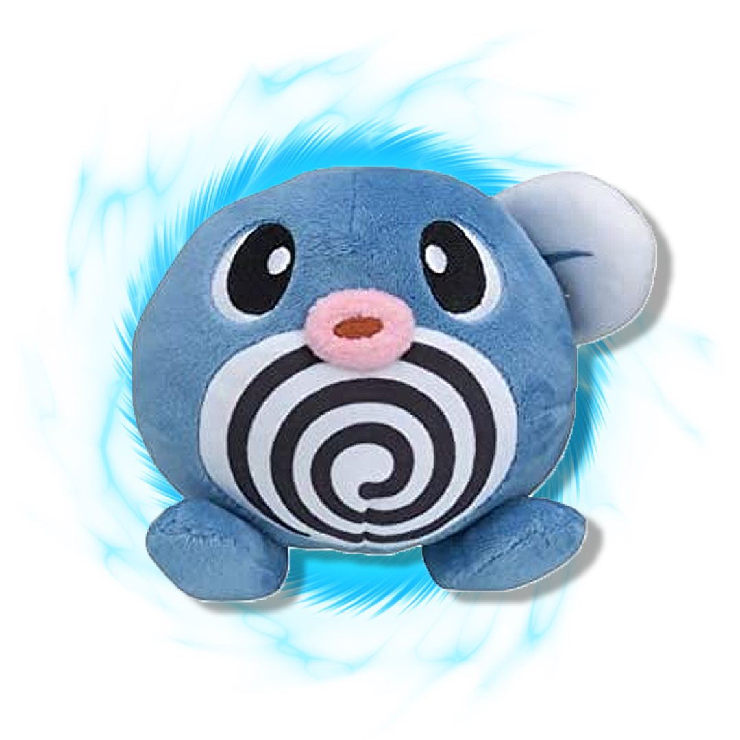 Pokemon Center Japanese Poliwag Fit Plushie