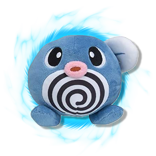 Pokemon Center Japanese Poliwag Fit Plushie