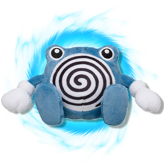 Pokemon Center Japanese Poliwhirl Fit Plushie