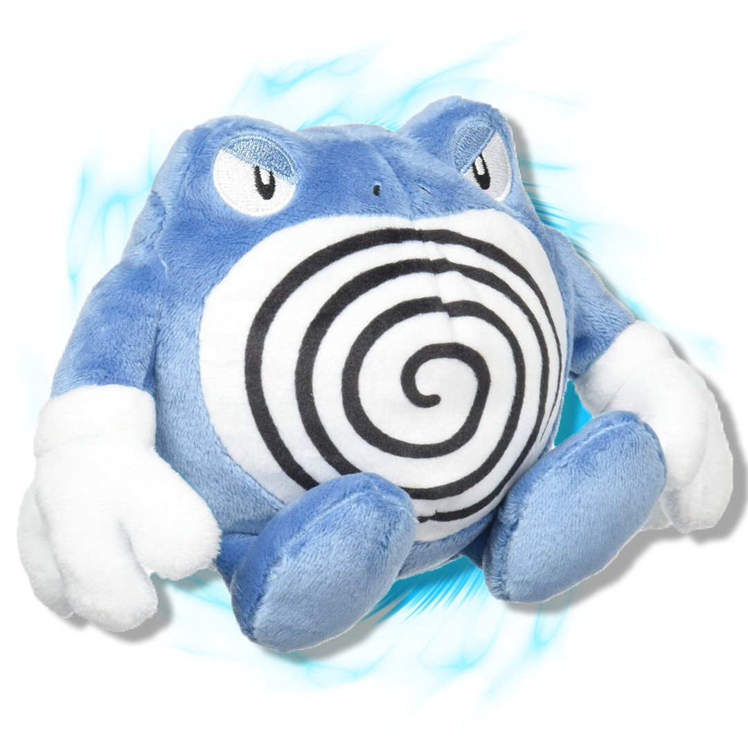 Pokemon Center Japanese Poliwrath Fit Plushie