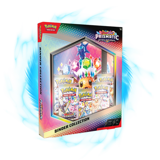 Pokemon Prismatic Evolutions Binder Collection Box