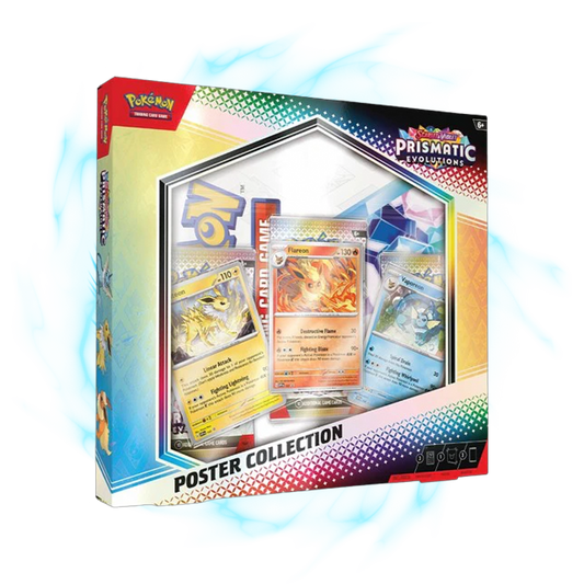 Pokemon Prismatic Evolutions Poster Collection Box