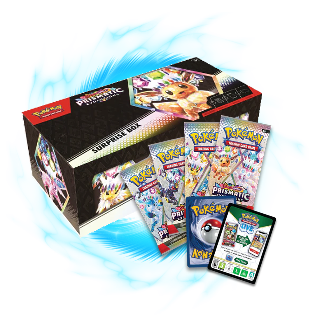 Pokemon Prismatic Evolutions Surprise Box