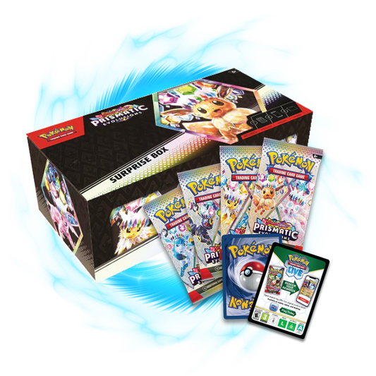 Pokemon Prismatic Evolutions Surprise Box