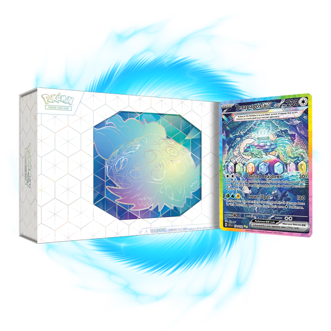 Pokemon Terapagos Scarlet & Violet Ultra Premium Collection Box