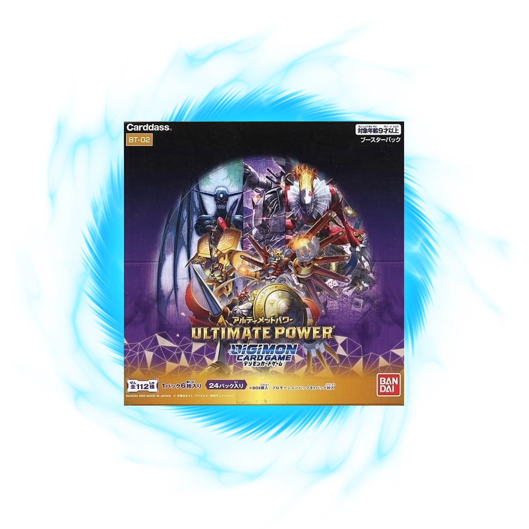 Digimon Ultimate Power BT02 Japanese Booster Box