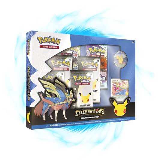 Pokemon Celebrations Zacian Collection Box